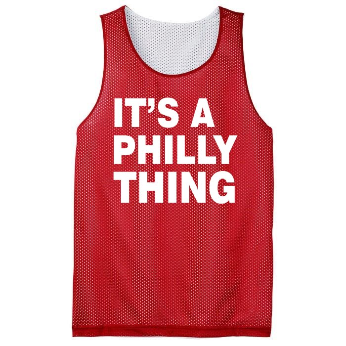 Its A Philly Thing Philadelphia Fan Mesh Reversible Basketball Jersey Tank