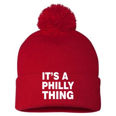 Its A Philly Thing Philadelphia Fan Pom Pom 12in Knit Beanie