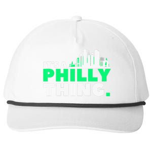 IT's A PHILLY THING Fan Its A Philadelphia Thing Snapback Five-Panel Rope Hat