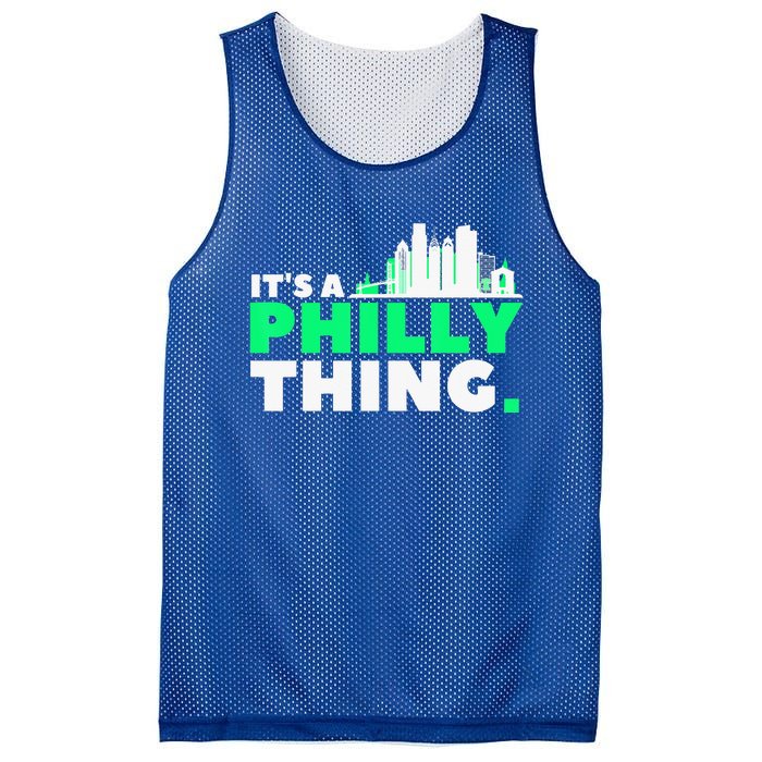 IT's A PHILLY THING Fan Its A Philadelphia Thing Mesh Reversible Basketball Jersey Tank