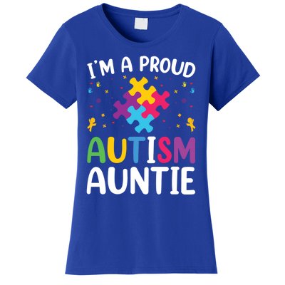 IM A Proud Autism Auntie Gift Women's T-Shirt