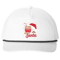 I Always Put Out For Santa Christmas Cookies And Milk Xmas Snapback Five-Panel Rope Hat