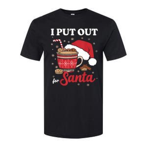 I Always Put Out For Santa Christmas Cookies And Milk Xmas Softstyle CVC T-Shirt