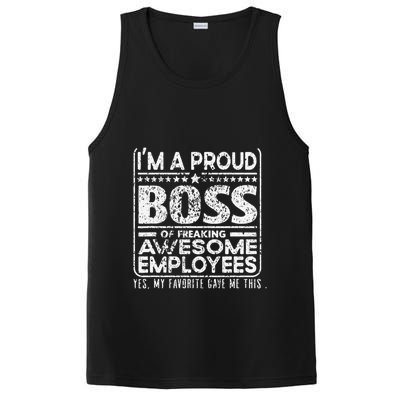 IM A Proud Boss Of Freaking Awesome Employees Office Gifts PosiCharge Competitor Tank