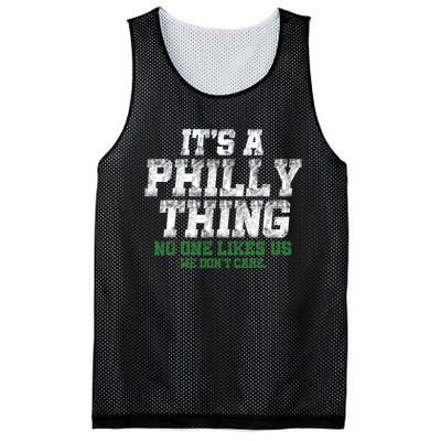 It's A Philly Thing No One Likes Us We Don't Care Philly Fan Mesh Reversible Basketball Jersey Tank