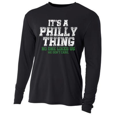 It's A Philly Thing No One Likes Us We Don't Care Philly Fan Cooling Performance Long Sleeve Crew