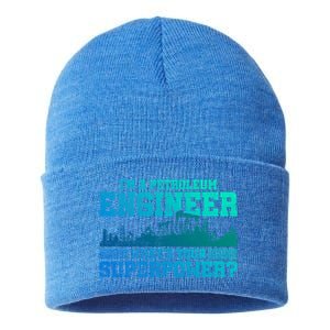 Im A Petroleum Engineer Whats Your Superpower Gift Sustainable Knit Beanie