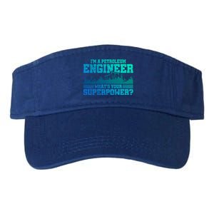 Im A Petroleum Engineer Whats Your Superpower Gift Valucap Bio-Washed Visor