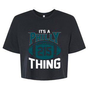 It's A Philly Thing Its A Philly Thing Philadelphia Bella+Canvas Jersey Crop Tee