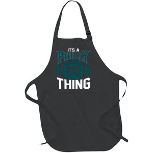 It's A Philly Thing Its A Philly Thing Philadelphia Full-Length Apron With Pockets