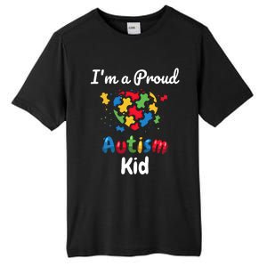 IM A Proud Autism Heart Funny Gift Tall Fusion ChromaSoft Performance T-Shirt