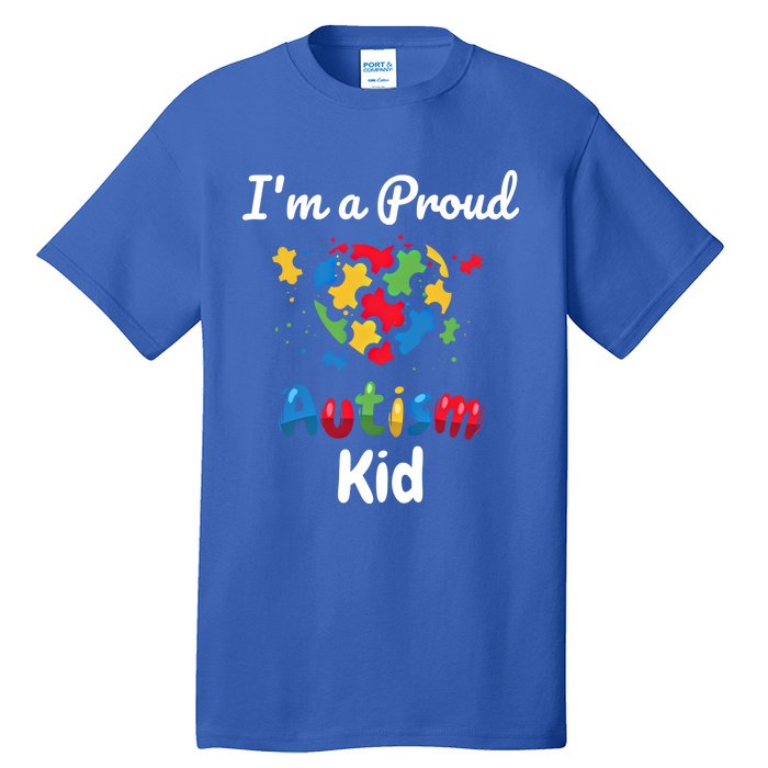 IM A Proud Autism Heart Funny Gift Tall T-Shirt