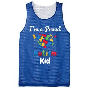 IM A Proud Autism Heart Funny Gift Mesh Reversible Basketball Jersey Tank