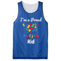 IM A Proud Autism Heart Funny Gift Mesh Reversible Basketball Jersey Tank