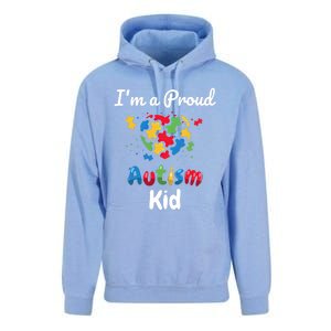 IM A Proud Autism Heart Funny Gift Unisex Surf Hoodie