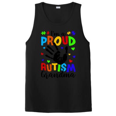 I'm A Proud Autism Grandma Autism Awareness Gift PosiCharge Competitor Tank