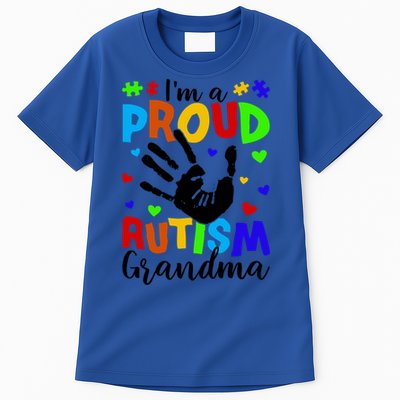 I'm A Proud Autism Grandma Autism Awareness Gift Tall T-Shirt