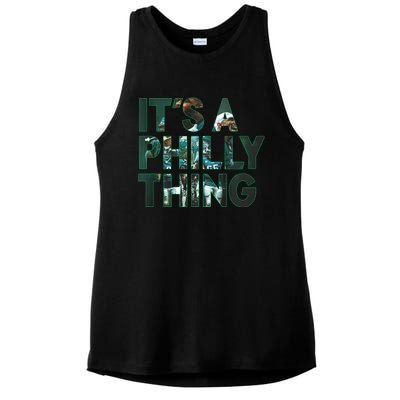 It's A Philly Thing Fan Ladies PosiCharge Tri-Blend Wicking Tank