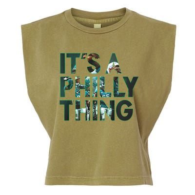 It's A Philly Thing Fan Garment-Dyed Women's Muscle Tee