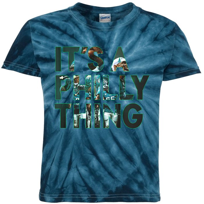 It's A Philly Thing Fan Kids Tie-Dye T-Shirt