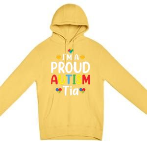 IM A Proud Autism Tia Gift Premium Pullover Hoodie