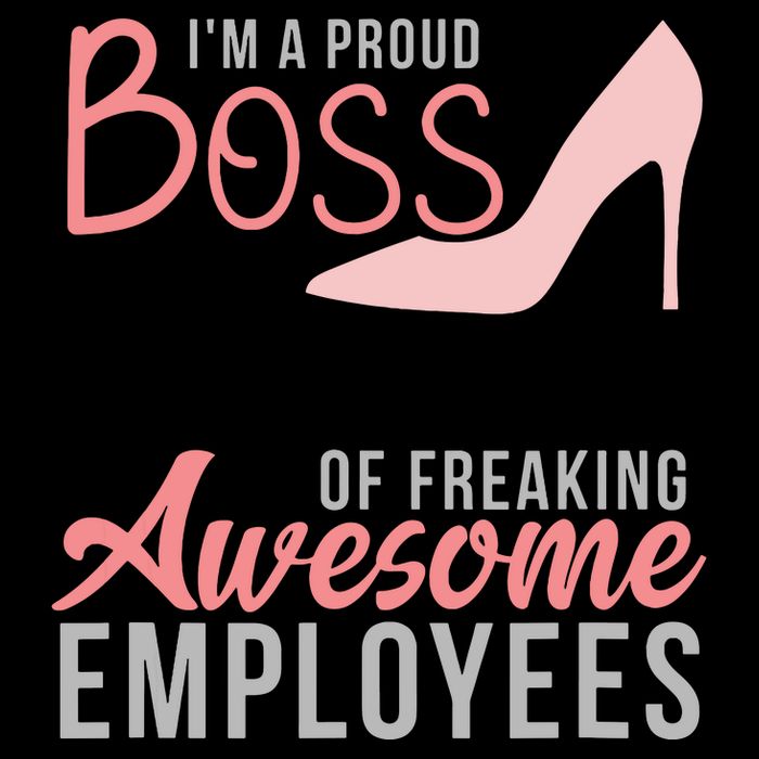 Im A Proud Boss Of Freaking Awesome Employees 16 in Basic Backpack