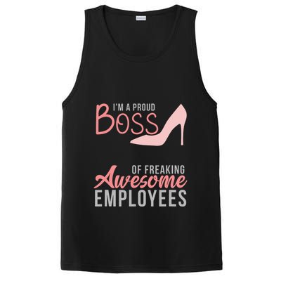 Im A Proud Boss Of Freaking Awesome Employees PosiCharge Competitor Tank