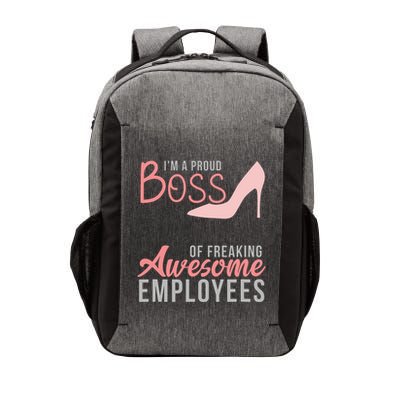 Im A Proud Boss Of Freaking Awesome Employees Vector Backpack