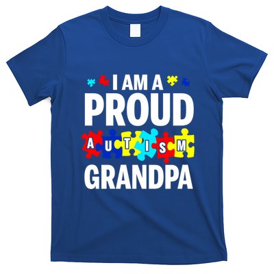 I'm A Proud Autism Grandpa Autism Awareness Gift T-Shirt