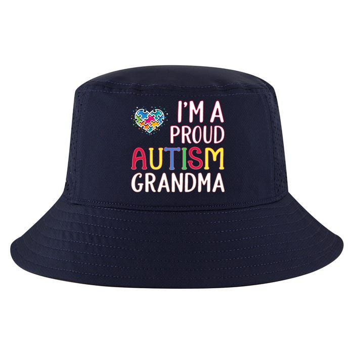 IM A Proud Autism Grandma Awareness Gift Cool Comfort Performance Bucket Hat