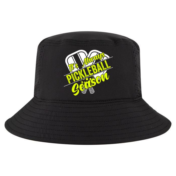 It's Always Pickleball Season Pickleball Paddle Gifts Cool Comfort Performance Bucket Hat