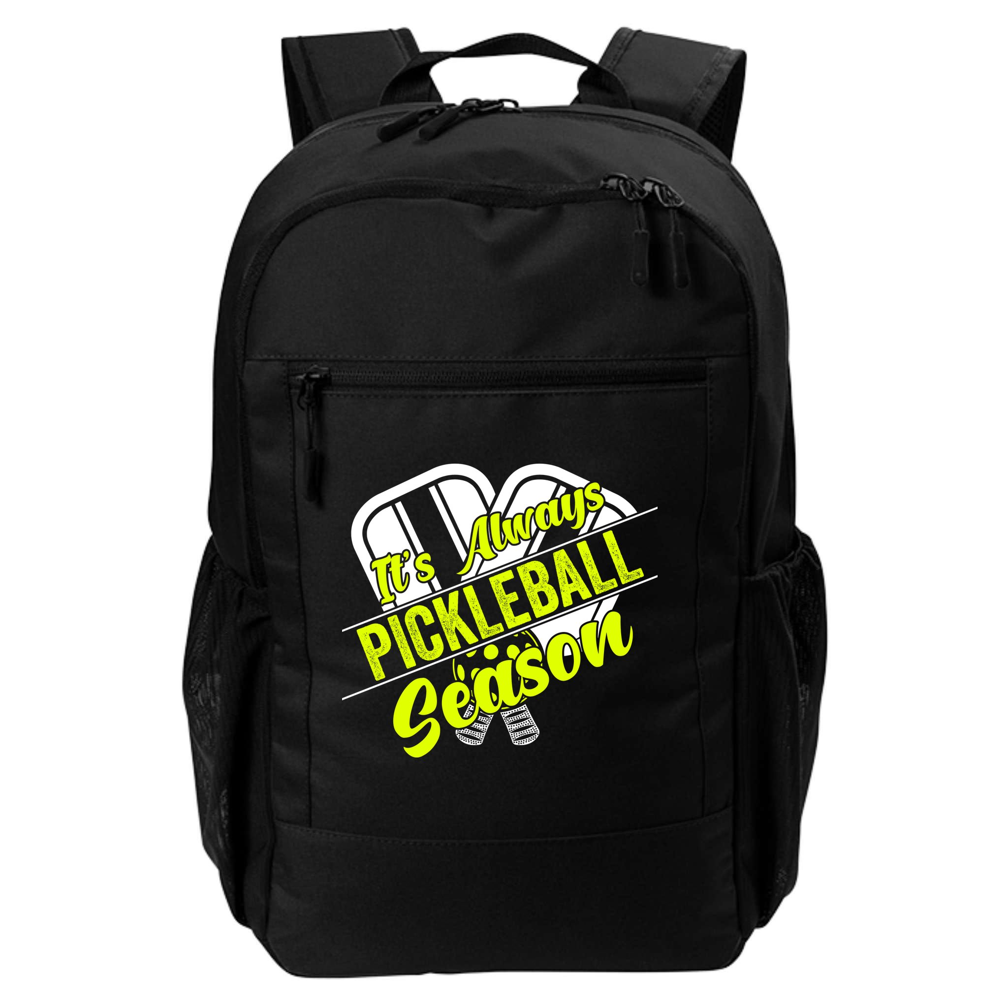 It's Always Pickleball Season Pickleball Paddle Gifts Backpack