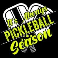 It's Always Pickleball Season Pickleball Paddle Gifts Backpack