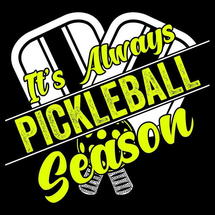 It's Always Pickleball Season Pickleball Paddle Gifts Backpack