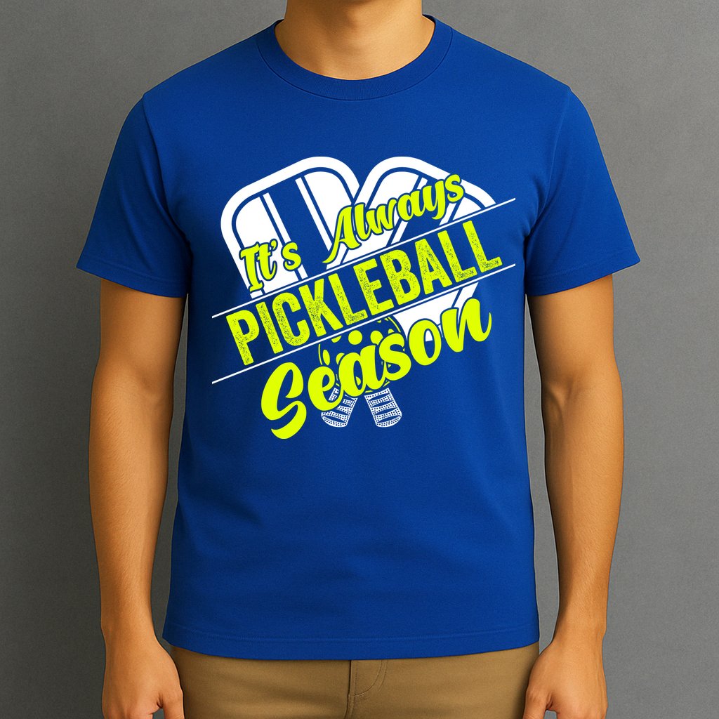It's Always Pickleball Season Pickleball Paddle Gifts T-Shirt