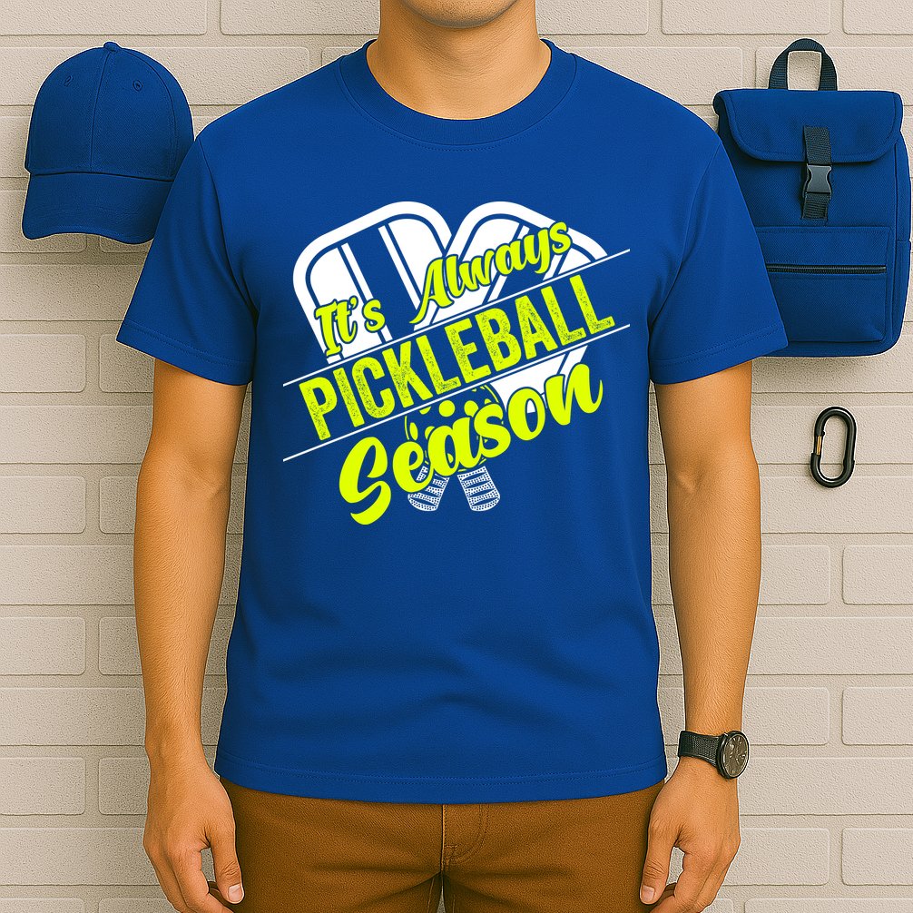 It's Always Pickleball Season Pickleball Paddle Gifts T-Shirt