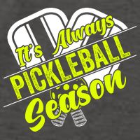 It's Always Pickleball Season Pickleball Paddle Gifts Vector Backpack