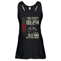 I AinT Perfect But I Do Have A Dd 214 For An Old Man Ladies Essential Flowy Tank