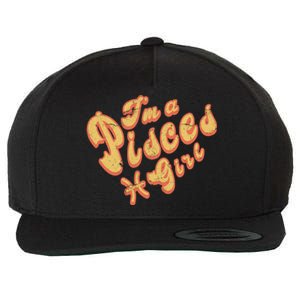 I’m A Pisces Retro Sign Of Pisces Astrology Gift Wool Snapback Cap