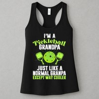 I'm A Pickleball Grandpa Just Like A Normal Grandpa Except Way Cooler Womens Tank Top