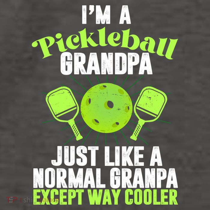 I'm A Pickleball Grandpa Just Like A Normal Grandpa Except Way Cooler Vector Backpack
