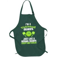 I'm A Pickleball Grandpa Just Like A Normal Grandpa Except Way Cooler Apron