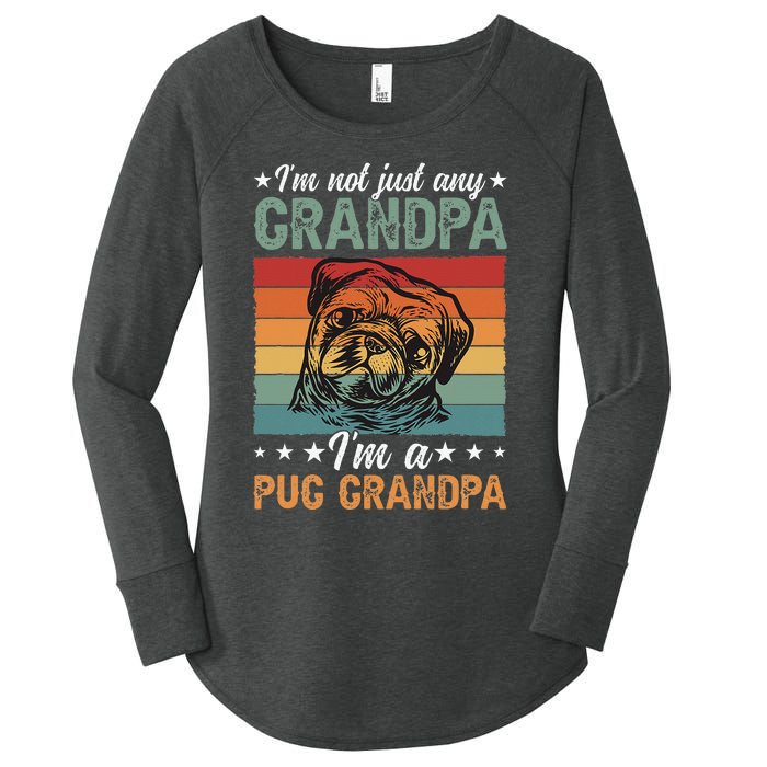 IM A Pug Grandpa Of A Pug Grandfather Women's Perfect Tri Tunic Long Sleeve Shirt