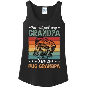 IM A Pug Grandpa Of A Pug Grandfather Ladies Essential Tank