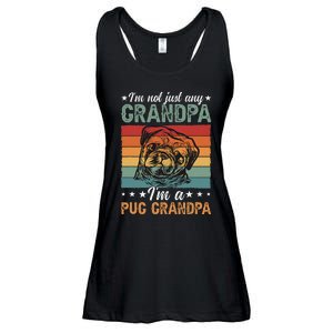 IM A Pug Grandpa Of A Pug Grandfather Ladies Essential Flowy Tank