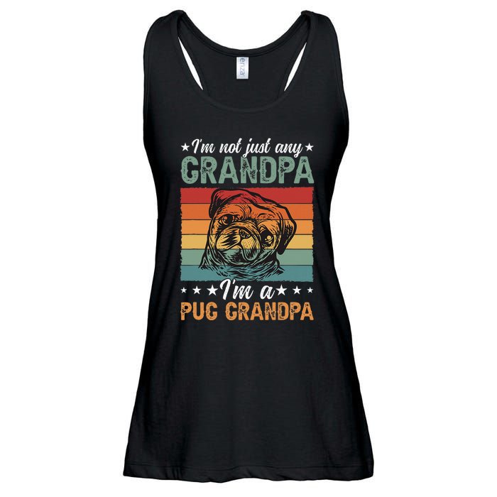 IM A Pug Grandpa Of A Pug Grandfather Ladies Essential Flowy Tank