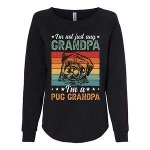 IM A Pug Grandpa Of A Pug Grandfather Womens California Wash Sweatshirt