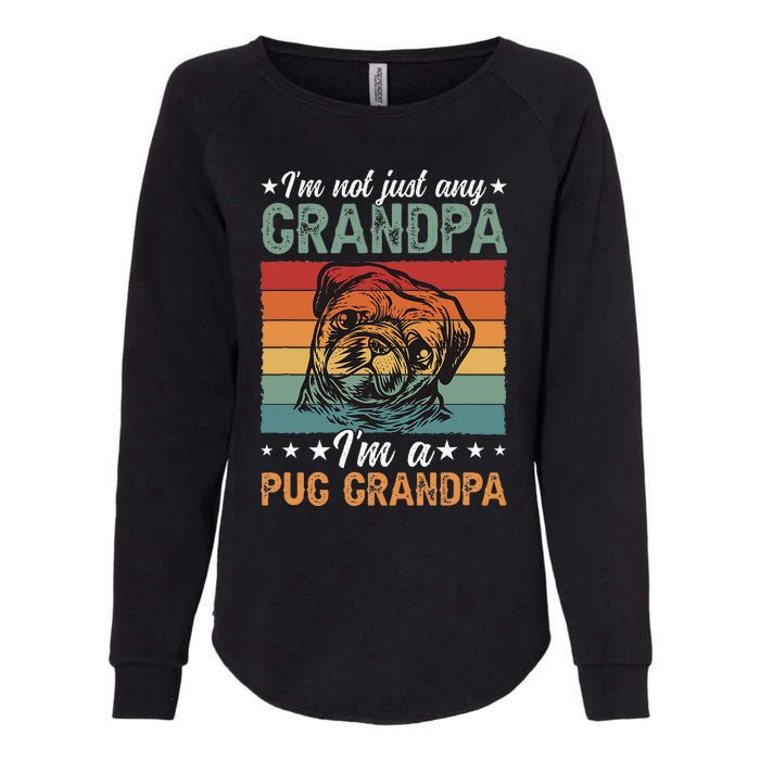 IM A Pug Grandpa Of A Pug Grandfather Womens California Wash Sweatshirt