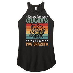 IM A Pug Grandpa Of A Pug Grandfather Women's Perfect Tri Rocker Tank