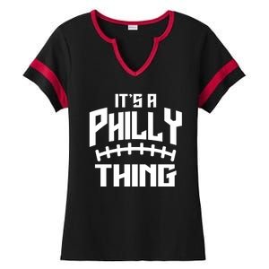 It's A Philly Thing Football Sport Lover Ladies Halftime Notch Neck Tee